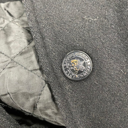 【中古品】【メンズ】 HEADGEAR ヘッドギア NEGRO LEAGUES BASEBALL WOOL WAPPEN VARSITY JACKET ワッペン バーシティジャケット 146-260506-as-35-izu サイズ：XXXXL カラー：ブラック 万代Net店
