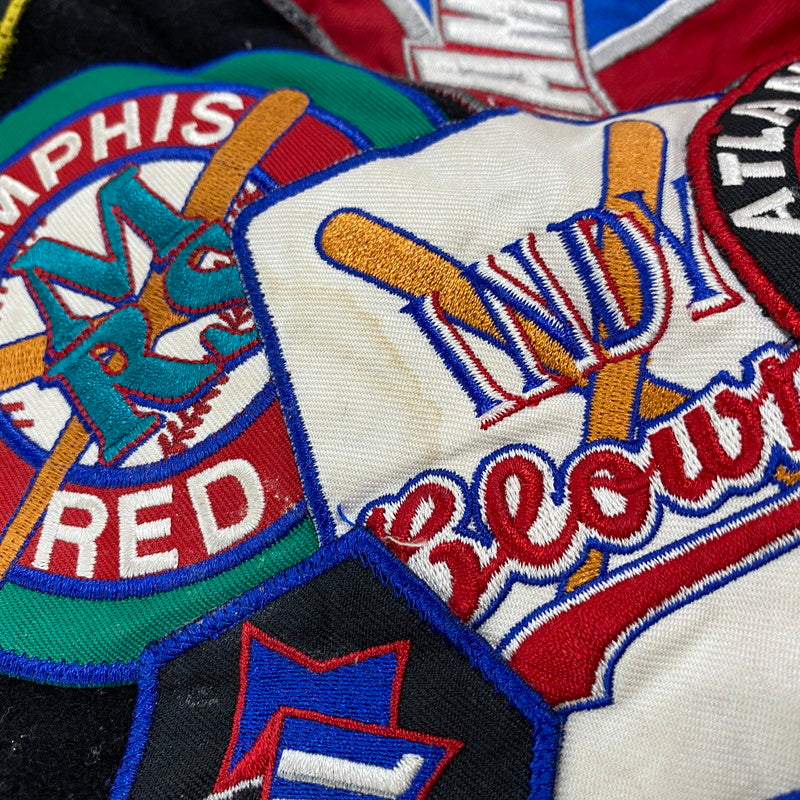 【中古品】【メンズ】 HEADGEAR ヘッドギア NEGRO LEAGUES BASEBALL WOOL WAPPEN VARSITY JACKET ワッペン バーシティジャケット 146-260506-as-35-izu サイズ：XXXXL カラー：ブラック 万代Net店