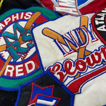 【中古品】【メンズ】 HEADGEAR ヘッドギア NEGRO LEAGUES BASEBALL WOOL WAPPEN VARSITY JACKET ワッペン バーシティジャケット 146-260506-as-35-izu サイズ：XXXXL カラー：ブラック 万代Net店