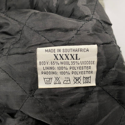 【中古品】【メンズ】 HEADGEAR ヘッドギア NEGRO LEAGUES BASEBALL WOOL WAPPEN VARSITY JACKET ワッペン バーシティジャケット 146-260506-as-35-izu サイズ：XXXXL カラー：ブラック 万代Net店