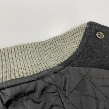 【中古品】【メンズ】 HEADGEAR ヘッドギア NEGRO LEAGUES BASEBALL WOOL WAPPEN VARSITY JACKET ワッペン バーシティジャケット 146-260506-as-35-izu サイズ：XXXXL カラー：ブラック 万代Net店