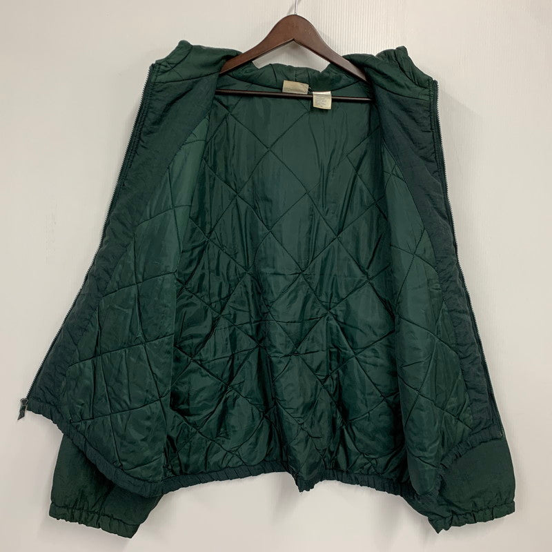 【中古品】【メンズ】 REEBOK リーボック 90S HOODED PUFF JACKET フーデッド パフ ジャケット アウター 146-260517-cs-02-izu サイズ：XL カラー：グリーン 万代Net店