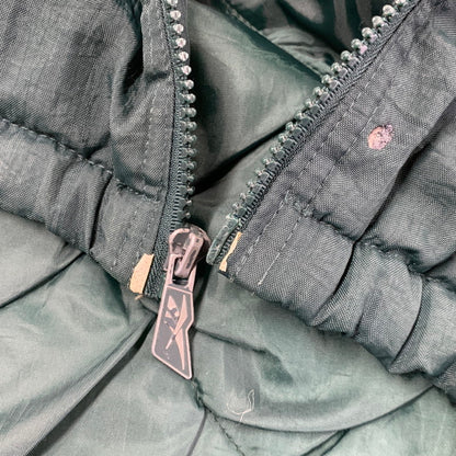 【中古品】【メンズ】 REEBOK リーボック 90S HOODED PUFF JACKET フーデッド パフ ジャケット アウター 146-260517-cs-02-izu サイズ：XL カラー：グリーン 万代Net店