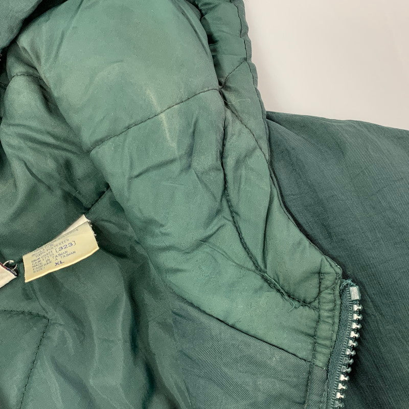 【中古品】【メンズ】 REEBOK リーボック 90S HOODED PUFF JACKET フーデッド パフ ジャケット アウター 146-260517-cs-02-izu サイズ：XL カラー：グリーン 万代Net店