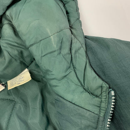 【中古品】【メンズ】 REEBOK リーボック 90S HOODED PUFF JACKET フーデッド パフ ジャケット アウター 146-260517-cs-02-izu サイズ：XL カラー：グリーン 万代Net店