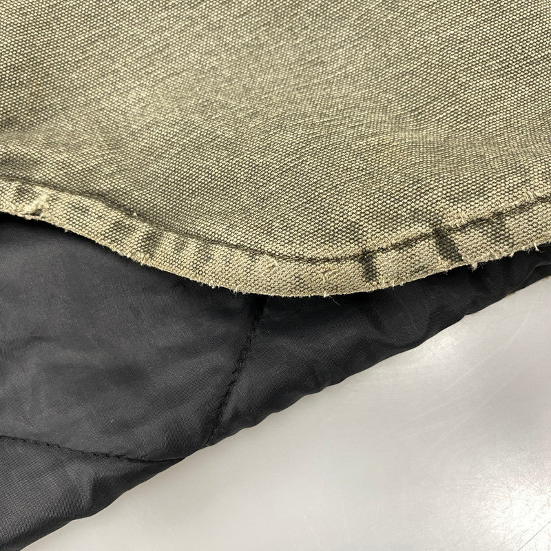 【現状渡し品】【メンズ】 Carhartt カーハート DUCK VEST V02 MOS ダックベスト 146-260506-as-25-izu サイズ：4XL TALL カラー：モスグリーン 万代Net店