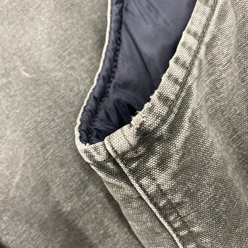 【現状渡し品】【メンズ】 Carhartt カーハート DUCK VEST V02 MOS ダックベスト 146-260506-as-25-izu サイズ：4XL TALL カラー：モスグリーン 万代Net店