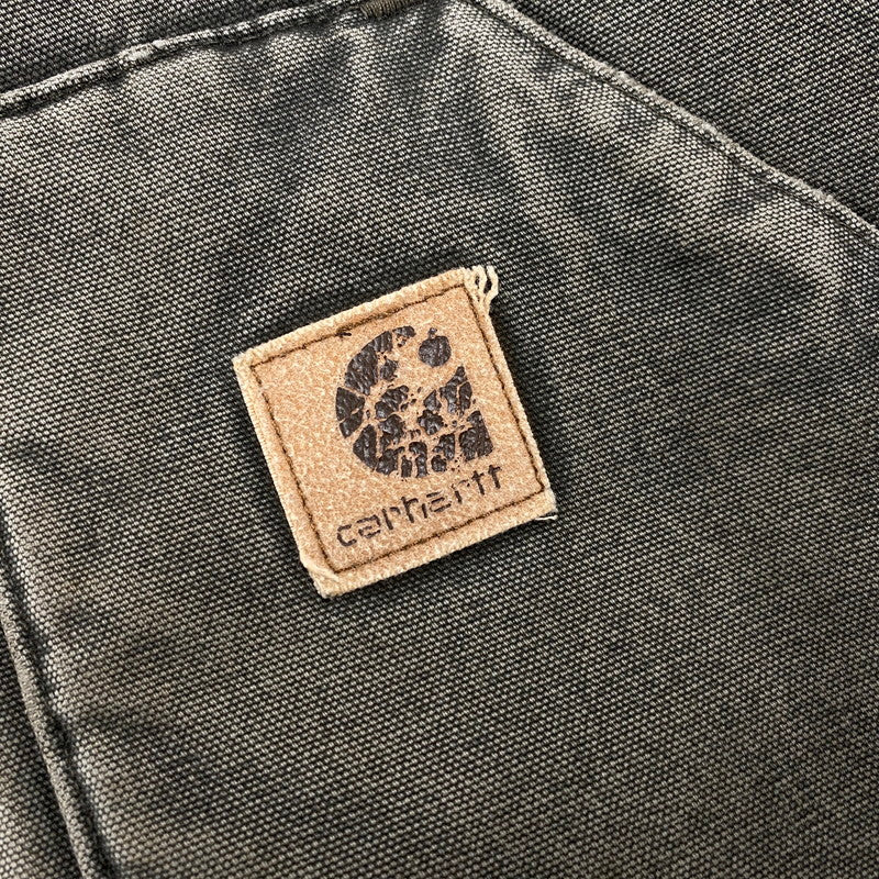 【現状渡し品】【メンズ】 Carhartt カーハート DUCK VEST V02 MOS ダックベスト 146-260506-as-25-izu サイズ：4XL TALL カラー：モスグリーン 万代Net店