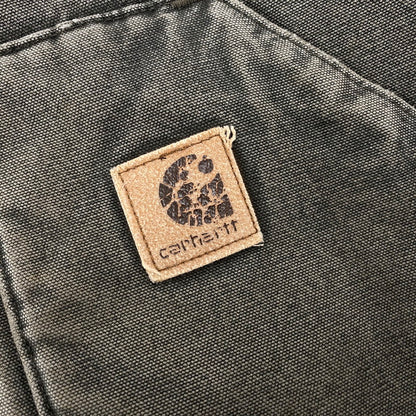 【現状渡し品】【メンズ】 Carhartt カーハート DUCK VEST V02 MOS ダックベスト 146-260506-as-25-izu サイズ：4XL TALL カラー：モスグリーン 万代Net店