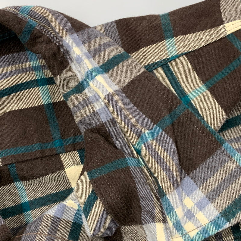 【中古品】【メンズ】 CARHARTT カーハート 105078 DKB 21AW LOOSE FIT HEAVYWEIGHT FLANNEL PLAID SHIRT ルーズ フィット ヘビーウェイト フランネル プレイド シャツ トップス 長袖 146-260517-cs-04-izu サイズ：3XL-TALL カラー：マルチ 万代Net店