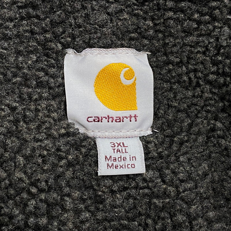【中古品】【メンズ】 Carhartt カーハート SANDSTONE JACKSON HOODED COAT JACKET SHERPA LINED C95 ARG サンドストーン ジャクソンコート ジャケット メキシコ製 146-260506-as-23-izu サイズ：3XL-TALL カラー：カーキ 万代Net店