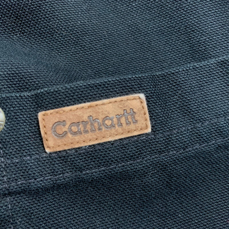 【中古品】【メンズ】 CARHARTT カーハート S96BLK 2009年製 00S CANVAS WORK SHIRT JACKET キャンバス ワーク シャツ ジャケット アウター 146-260517-cs-21-izu サイズ：3XL カラー：ブラック 万代Net店