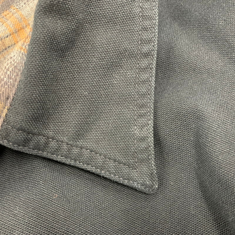 【中古品】【メンズ】 CARHARTT カーハート S96BLK 2009年製 00S CANVAS WORK SHIRT JACKET キャンバス ワーク シャツ ジャケット アウター 146-260517-cs-21-izu サイズ：3XL カラー：ブラック 万代Net店