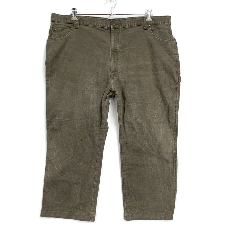 【中古品】【メンズ】 DICKIES ディッキーズ DUCK PAINTER WORK PANTS ダック ペインター ワーク パンツ ボトムス ズボン 157-260517-cs-10-izu サイズ：44×30 カラー：ブラウン 万代Net店