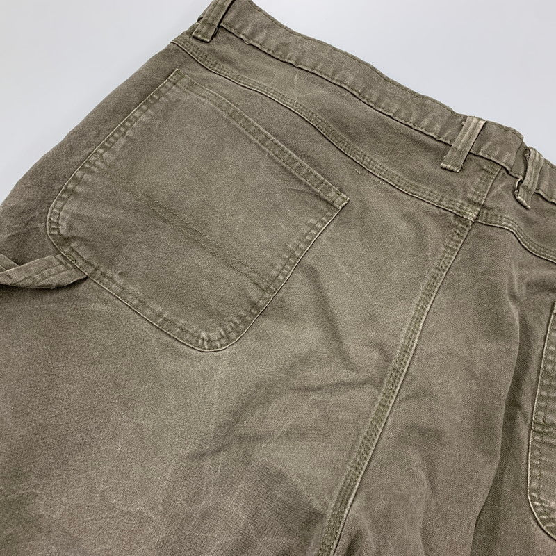 【中古品】【メンズ】 DICKIES ディッキーズ DUCK PAINTER WORK PANTS ダック ペインター ワーク パンツ ボトムス ズボン 157-260517-cs-10-izu サイズ：44×30 カラー：ブラウン 万代Net店