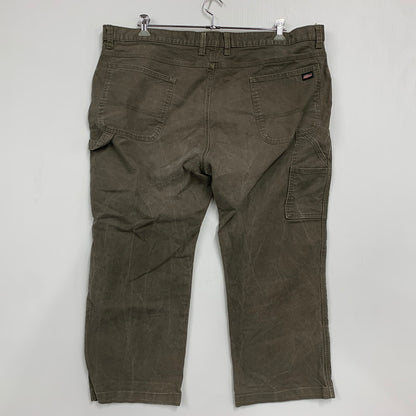 【中古品】【メンズ】 DICKIES ディッキーズ DUCK PAINTER WORK PANTS ダック ペインター ワーク パンツ ボトムス ズボン 157-260517-cs-10-izu サイズ：44×30 カラー：ブラウン 万代Net店