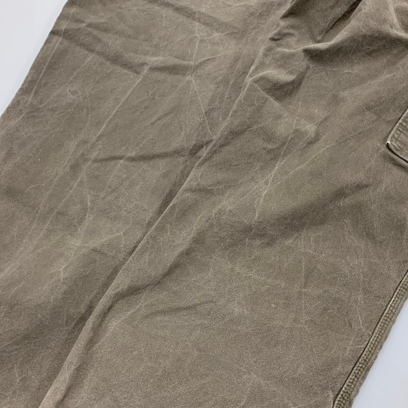 【中古品】【メンズ】 DICKIES ディッキーズ DUCK PAINTER WORK PANTS ダック ペインター ワーク パンツ ボトムス ズボン 157-260517-cs-10-izu サイズ：44×30 カラー：ブラウン 万代Net店