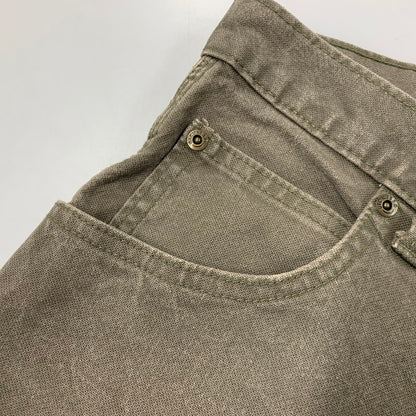 【中古品】【メンズ】 DICKIES ディッキーズ DUCK PAINTER WORK PANTS ダック ペインター ワーク パンツ ボトムス ズボン 157-260517-cs-10-izu サイズ：44×30 カラー：ブラウン 万代Net店