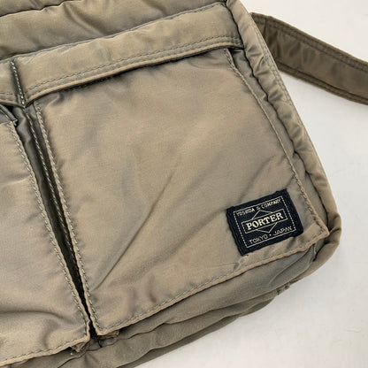 【中古品】【メンズ/レディース】 PORTER ポーター TANKER SHOULDER BAG タンカー ショルダー バッグ カバン 鞄 188-260506-cs-10-izu カラー：カーキ 万代Net店