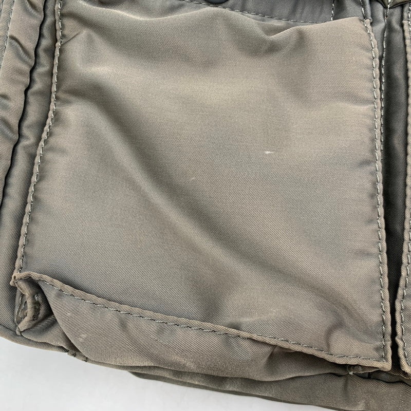 【中古品】【メンズ/レディース】 PORTER ポーター TANKER SHOULDER BAG タンカー ショルダー バッグ カバン 鞄 188-260506-cs-10-izu カラー：カーキ 万代Net店