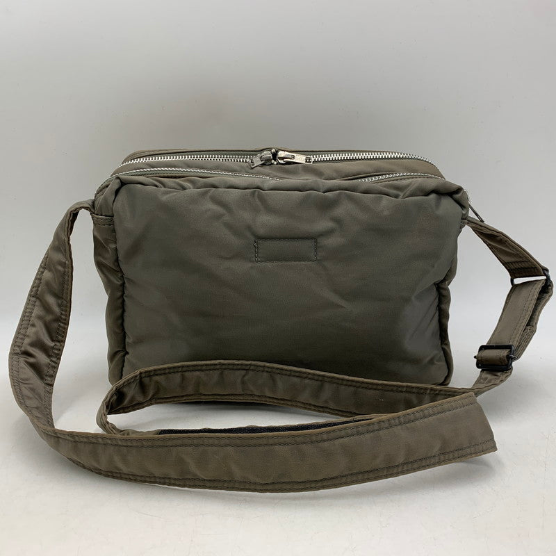 【中古品】【メンズ/レディース】 PORTER ポーター TANKER SHOULDER BAG タンカー ショルダー バッグ カバン 鞄 188-260506-cs-10-izu カラー：カーキ 万代Net店