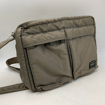 【中古品】【メンズ/レディース】 PORTER ポーター TANKER SHOULDER BAG タンカー ショルダー バッグ カバン 鞄 188-260506-cs-10-izu カラー：カーキ 万代Net店