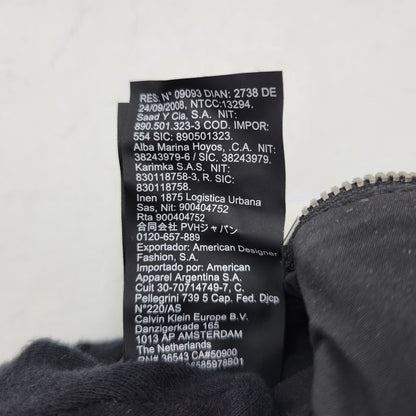 【中古品】【メンズ/レディース】 Calvin klein Jeans カルバンクラインジーンズ HH4106-UB1-OS モノグラムソフトウエストバッグ カバン 鞄 188-260516-as-42-izu サイズ：OS カラー：ブラック 万代Net店