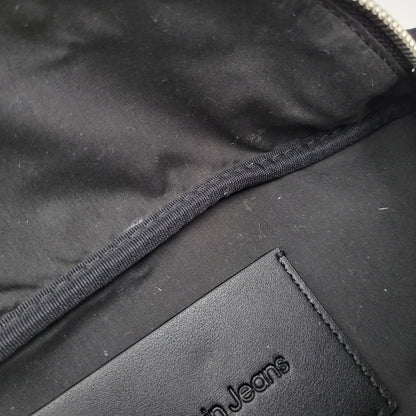 【中古品】【メンズ/レディース】 Calvin klein Jeans カルバンクラインジーンズ HH4106-UB1-OS モノグラムソフトウエストバッグ カバン 鞄 188-260516-as-42-izu サイズ：OS カラー：ブラック 万代Net店