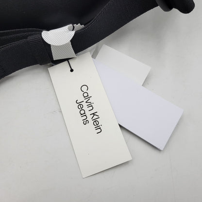 【中古品】【メンズ/レディース】 Calvin klein Jeans カルバンクラインジーンズ HH4106-UB1-OS モノグラムソフトウエストバッグ カバン 鞄 188-260516-as-42-izu サイズ：OS カラー：ブラック 万代Net店