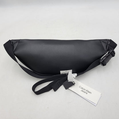 【中古品】【メンズ/レディース】 Calvin klein Jeans カルバンクラインジーンズ HH4106-UB1-OS モノグラムソフトウエストバッグ カバン 鞄 188-260516-as-42-izu サイズ：OS カラー：ブラック 万代Net店