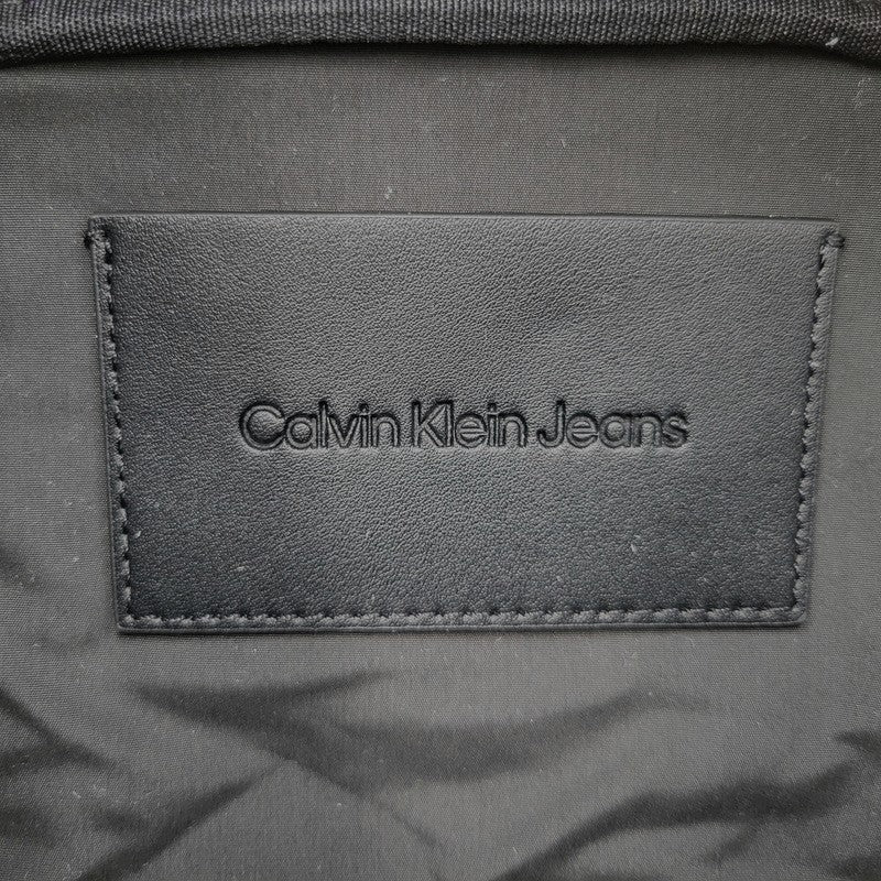 【中古品】【メンズ/レディース】 Calvin klein Jeans カルバンクラインジーンズ HH4106-UB1-OS モノグラムソフトウエストバッグ カバン 鞄 188-260516-as-42-izu サイズ：OS カラー：ブラック 万代Net店