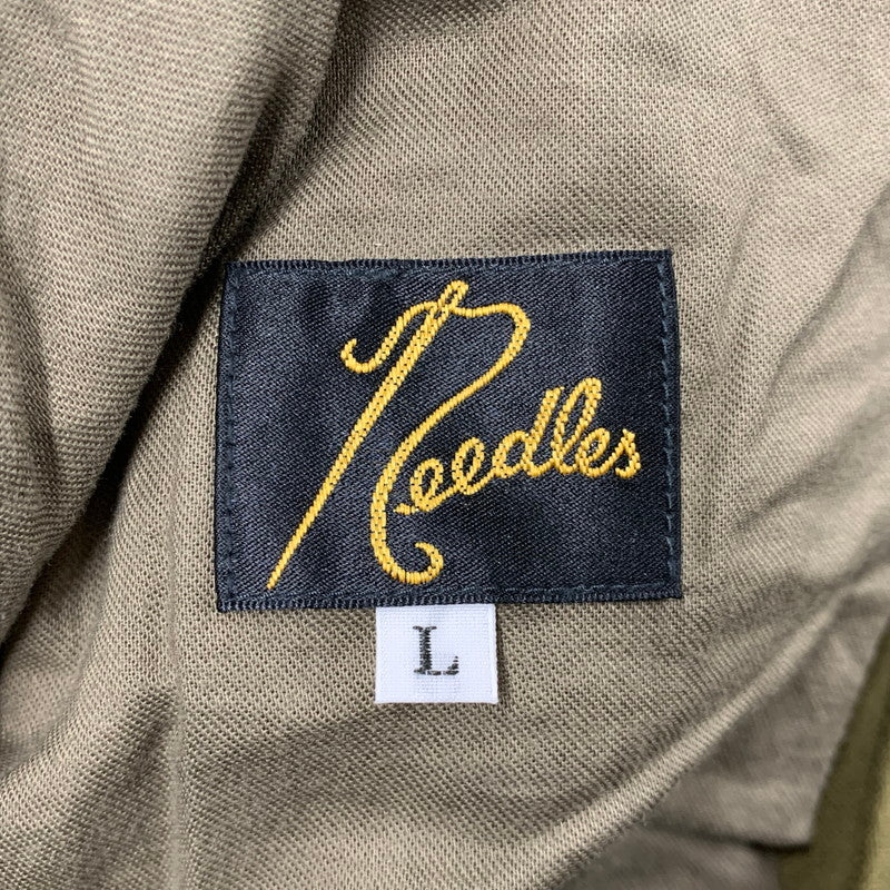 【中古品】【メンズ】 NEEDLES ニードルス LQ209PT 22AW COTTON PANTS コットン パンツ ボトムス ズボン 151-260517-cs-08-izu サイズ：L カラー：カーキ 万代Net店