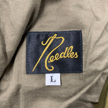 【中古品】【メンズ】 NEEDLES ニードルス LQ209PT 22AW COTTON PANTS コットン パンツ ボトムス ズボン 151-260517-cs-08-izu サイズ：L カラー：カーキ 万代Net店