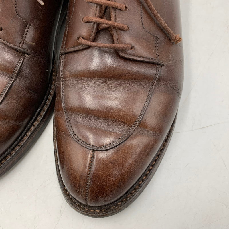 【中古品】【メンズ/レディース】 CROCKETT＆JONES クロケットアンドジョーンズ 8895 イングランド製 Uチップ DRESS SHOES ドレス シューズ 靴 164-260506-cs-02-izu サイズ：6 1/2 カラー：ブラウン 万代Net店