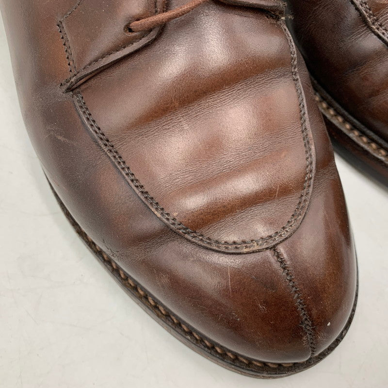 【中古品】【メンズ/レディース】 CROCKETT＆JONES クロケットアンドジョーンズ 8895 イングランド製 Uチップ DRESS SHOES ドレス シューズ 靴 164-260506-cs-02-izu サイズ：6 1/2 カラー：ブラウン 万代Net店