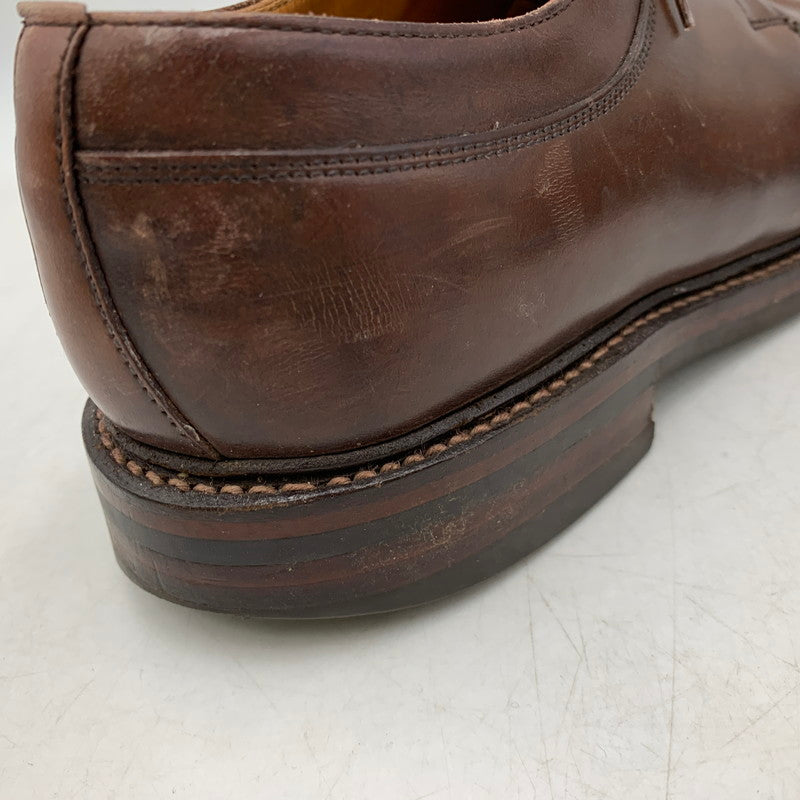 【中古品】【メンズ/レディース】 CROCKETT＆JONES クロケットアンドジョーンズ 8895 イングランド製 Uチップ DRESS SHOES ドレス シューズ 靴 164-260506-cs-02-izu サイズ：6 1/2 カラー：ブラウン 万代Net店