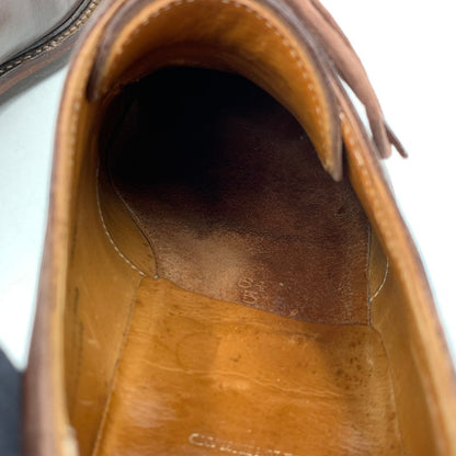 【中古品】【メンズ/レディース】 CROCKETT＆JONES クロケットアンドジョーンズ 8895 イングランド製 Uチップ DRESS SHOES ドレス シューズ 靴 164-260506-cs-02-izu サイズ：6 1/2 カラー：ブラウン 万代Net店