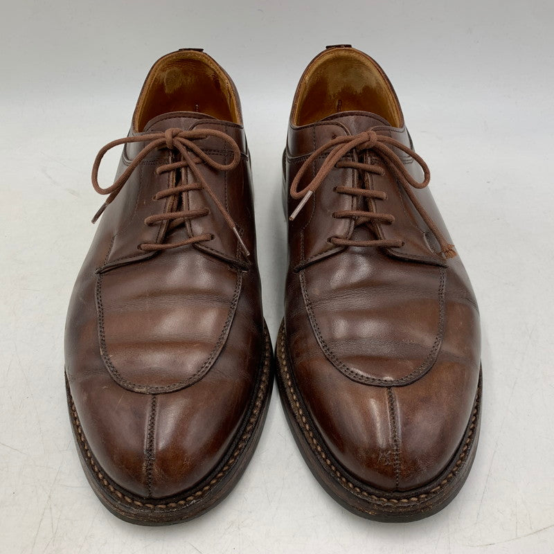 【中古品】【メンズ/レディース】 CROCKETT＆JONES クロケットアンドジョーンズ 8895 イングランド製 Uチップ DRESS SHOES ドレス シューズ 靴 164-260506-cs-02-izu サイズ：6 1/2 カラー：ブラウン 万代Net店