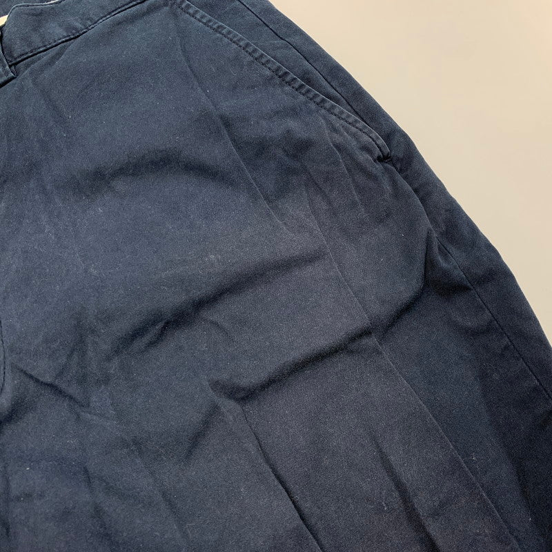 【中古品】【メンズ】 POLO BY RALPH LAUREN ポロバイラルフローレン スリランカ製 RED PONY CHINO HALF PANTS レッド ポニー チノ ハーフ パンツ ボトムス ズボン 157-260517-cs-09-izu サイズ：32 カラー：ネイビー 万代Net店