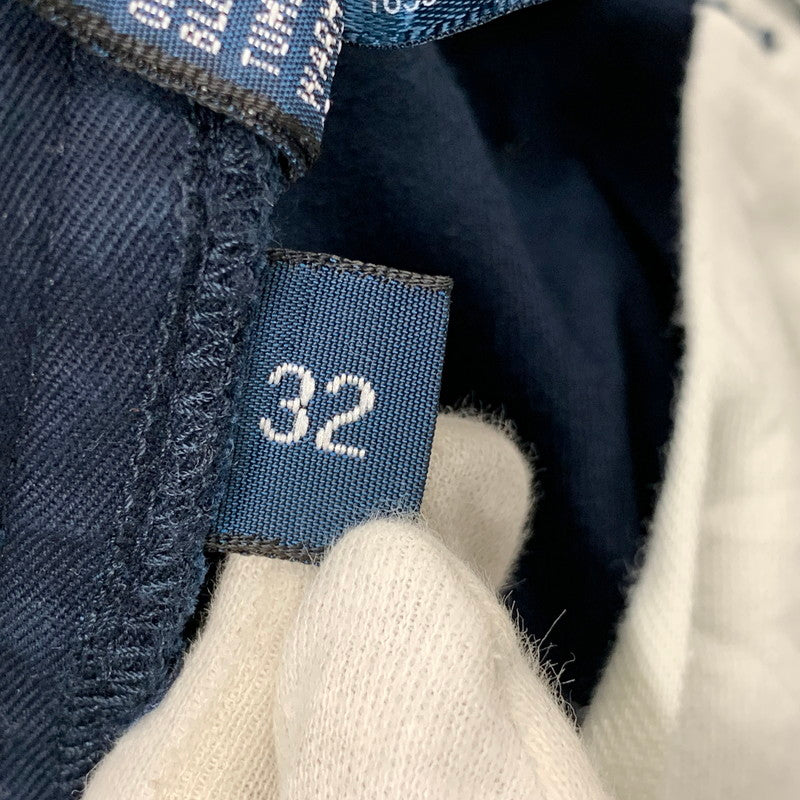 【中古品】【メンズ】 POLO BY RALPH LAUREN ポロバイラルフローレン スリランカ製 RED PONY CHINO HALF PANTS レッド ポニー チノ ハーフ パンツ ボトムス ズボン 157-260517-cs-09-izu サイズ：32 カラー：ネイビー 万代Net店