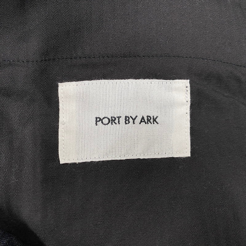 【中古品】【メンズ】 PORT BY ARK ポートバイアーク WOOL DENIM CHAMBRAY 2B JACKET & PANTS SET-UP PO13-J001 PO13-P001 ジャケット パンツ セットアップ 140-260506-as-32-izu サイズ：2 カラー：ネイビー 万代Net店