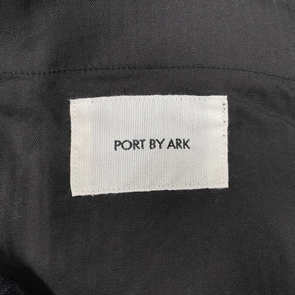 【中古品】【メンズ】 PORT BY ARK ポートバイアーク WOOL DENIM CHAMBRAY 2B JACKET & PANTS SET-UP PO13-J001 PO13-P001 ジャケット パンツ セットアップ 140-260506-as-32-izu サイズ：2 カラー：ネイビー 万代Net店
