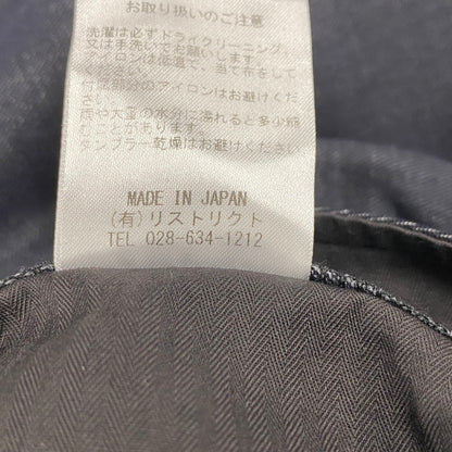 【中古品】【メンズ】 PORT BY ARK ポートバイアーク WOOL DENIM CHAMBRAY 2B JACKET & PANTS SET-UP PO13-J001 PO13-P001 ジャケット パンツ セットアップ 140-260506-as-32-izu サイズ：2 カラー：ネイビー 万代Net店