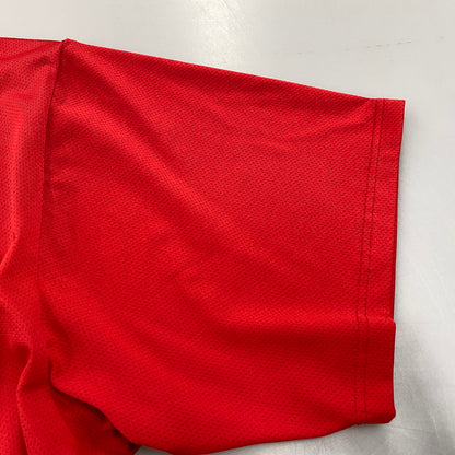 【中古品】【メンズ】 BALENCIAGA バレンシアガ SWIMWEAR TECHNICAL MESH SWIM T-SHIRT 857027 テクニカル メッシュ スイムTシャツ 半袖 トップス 141-260506-as-20-izu サイズ：L カラー：レッド 万代Net店