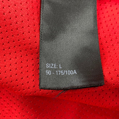 【中古品】【メンズ】 BALENCIAGA バレンシアガ SWIMWEAR TECHNICAL MESH SWIM T-SHIRT 857027 テクニカル メッシュ スイムTシャツ 半袖 トップス 141-260506-as-20-izu サイズ：L カラー：レッド 万代Net店