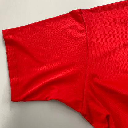 【中古品】【メンズ】 BALENCIAGA バレンシアガ SWIMWEAR TECHNICAL MESH SWIM T-SHIRT 857027 テクニカル メッシュ スイムTシャツ 半袖 トップス 141-260506-as-20-izu サイズ：L カラー：レッド 万代Net店