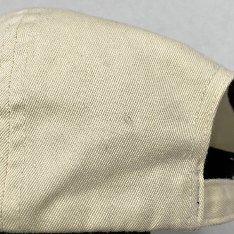 【中古品】【メンズ/レディース】 Supreme シュプリーム S LOGO 6-PANEL CAP Sロゴ 6パネル キャップ 帽子 185-260506-as-13-izu サイズ：ONE SIZE カラー：クリーム系 万代Net店