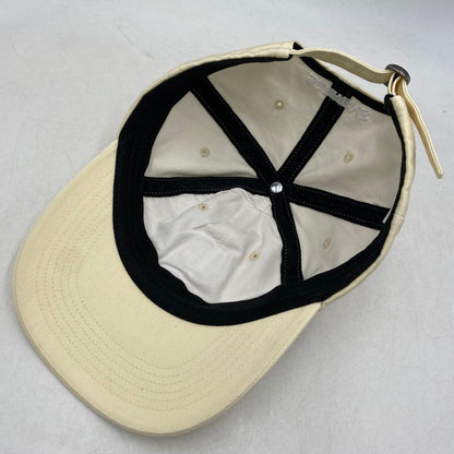【中古品】【メンズ/レディース】 Supreme シュプリーム S LOGO 6-PANEL CAP Sロゴ 6パネル キャップ 帽子 185-260506-as-13-izu サイズ：ONE SIZE カラー：クリーム系 万代Net店