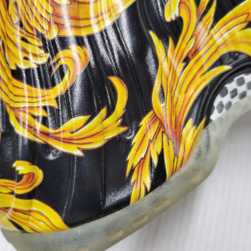 【中古品】【メンズ】 NIKE ナイキ × SUPREME シュプリーム AIR FOAMPOSITE 1 SUPREME SP 652792-001 エアフォームポジットワン スニーカー シューズ 靴 160-260506-as-12-izu サイズ：28cm カラー：BLACK/BLACK-METALLIC GOLD 万代Net店