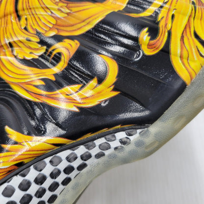 【中古品】【メンズ】 NIKE ナイキ × SUPREME シュプリーム AIR FOAMPOSITE 1 SUPREME SP 652792-001 エアフォームポジットワン スニーカー シューズ 靴 160-260506-as-12-izu サイズ：28cm カラー：BLACK/BLACK-METALLIC GOLD 万代Net店